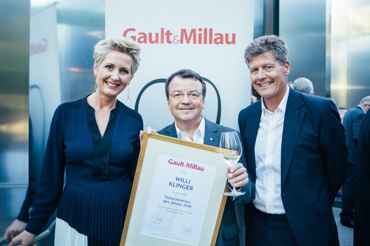 Willi Klinger ist „Feinschmecker des Jahres 2018“