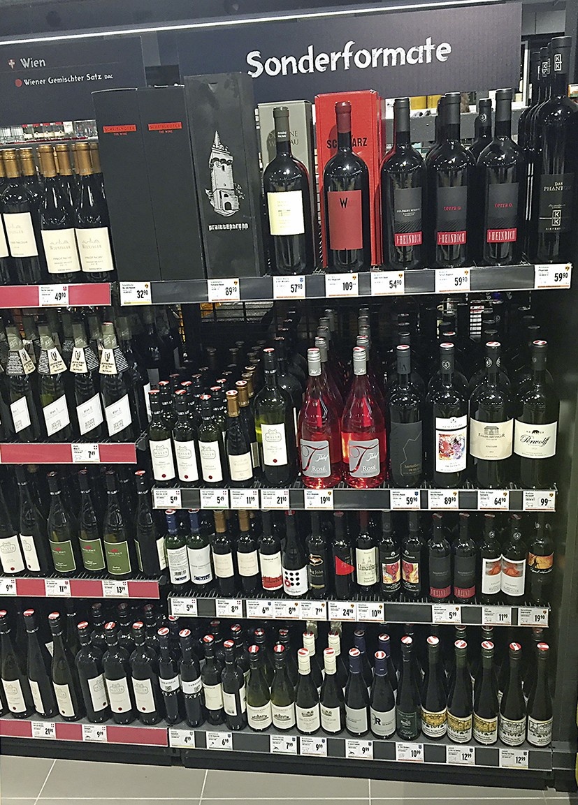 Große oder kleine Flasche?