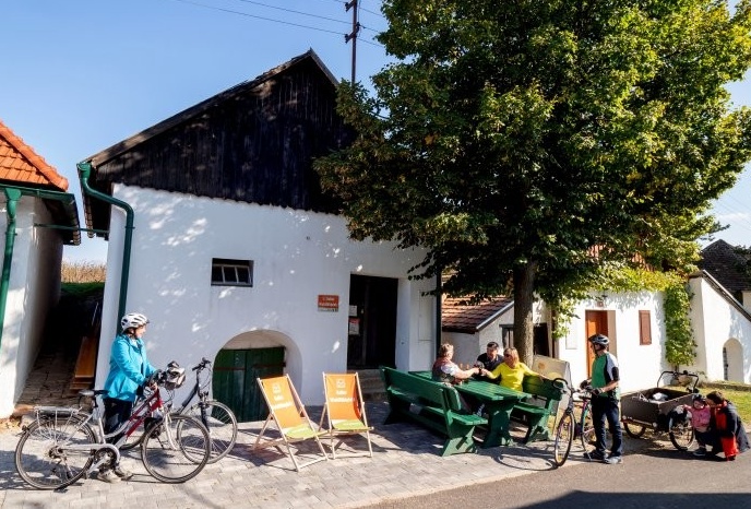 Wohlfühlplätze in den Kellergassen